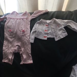 Baby girl clothes sizes nb through 3 months
